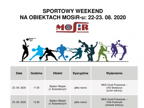 Sportowy Weekend 22-23.08.2020