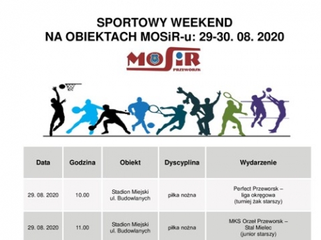 Sportowy Weekend 29-30.08.2020