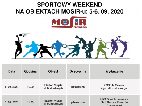 Sportowy Weekend 5-6.09.2020