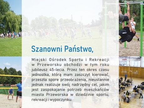 45 lat Miejskiego Ośrodka Sportu i Rekreacji w Przeworsku!