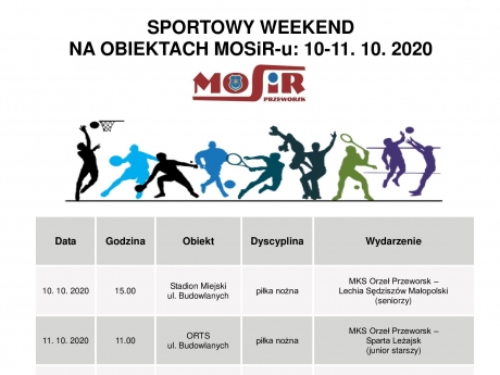 Sportowy Weekend 10-11.10.2020
